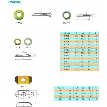 Tire Valve Washers DB5 DB8